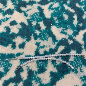 2 pearl bracelets